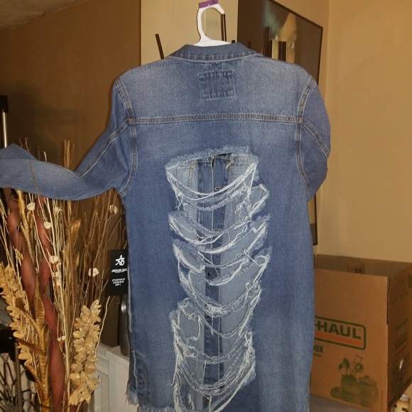 Demin Shredded Jacket◇ - Picture 2 of 6